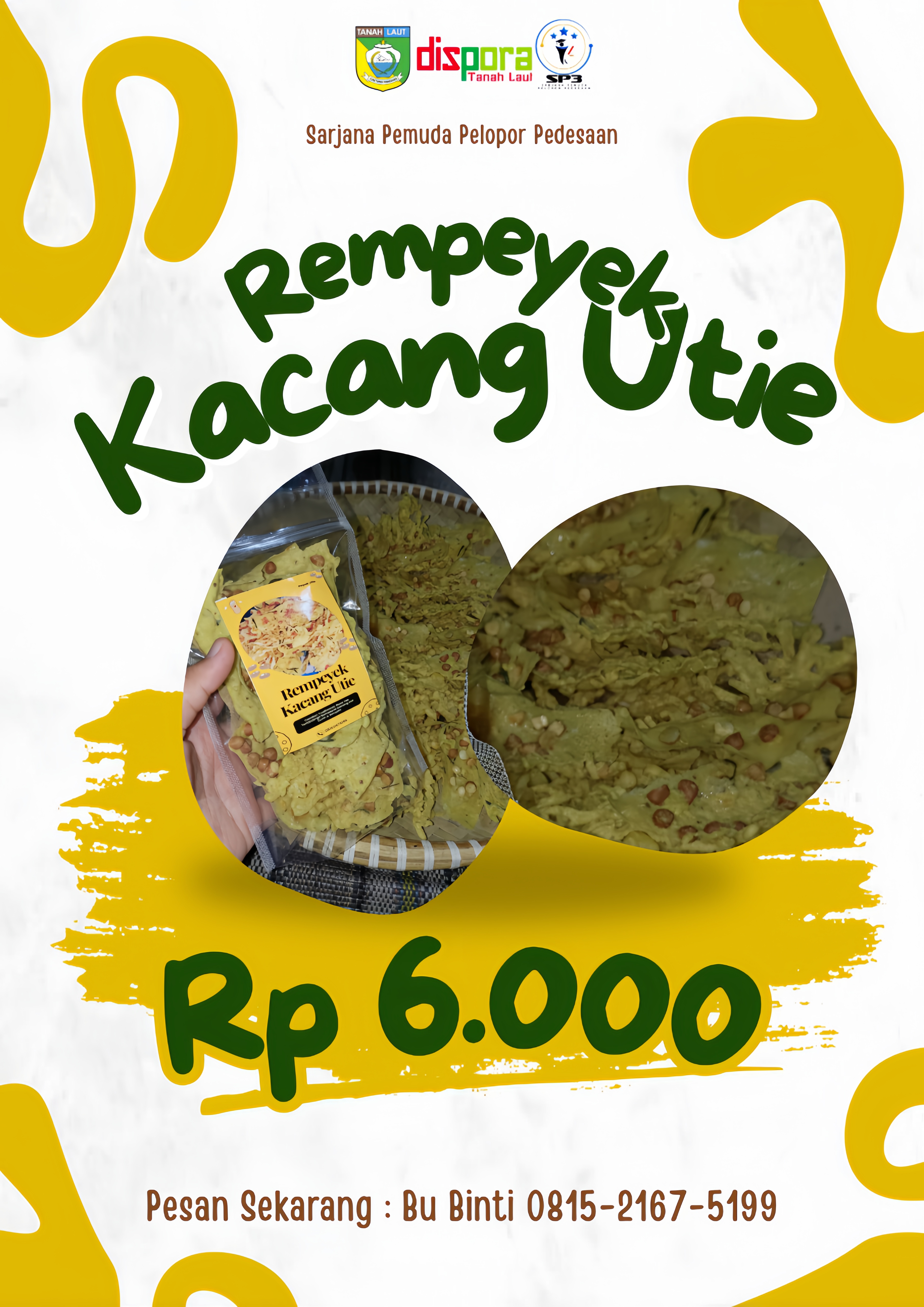 Rempeyek Kacang UTIE