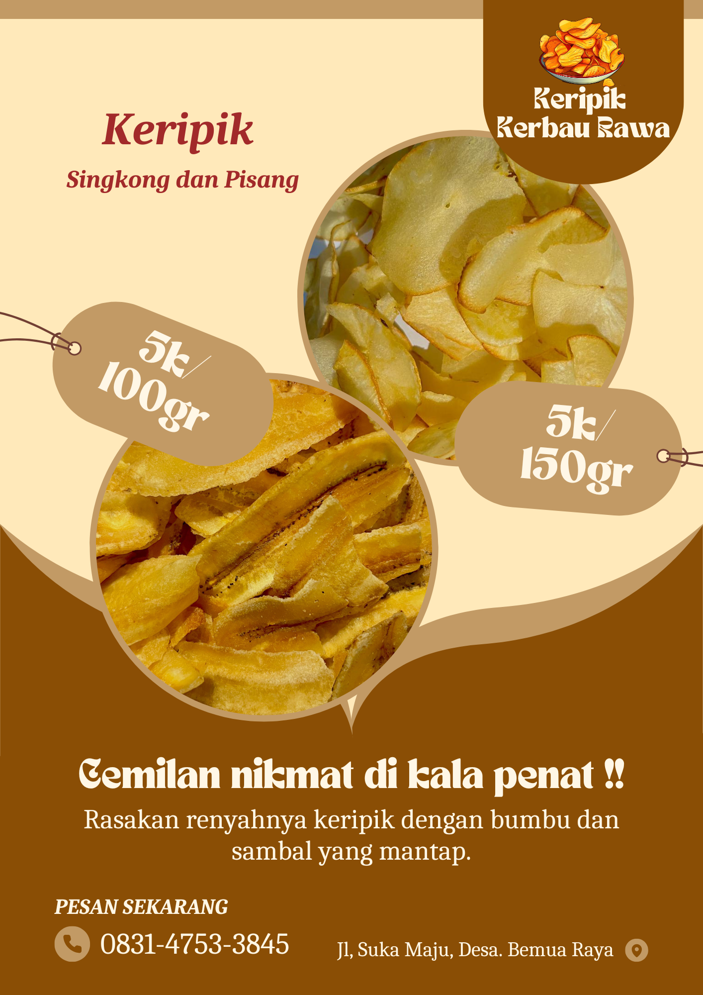 Keripik Kerbau Rawa