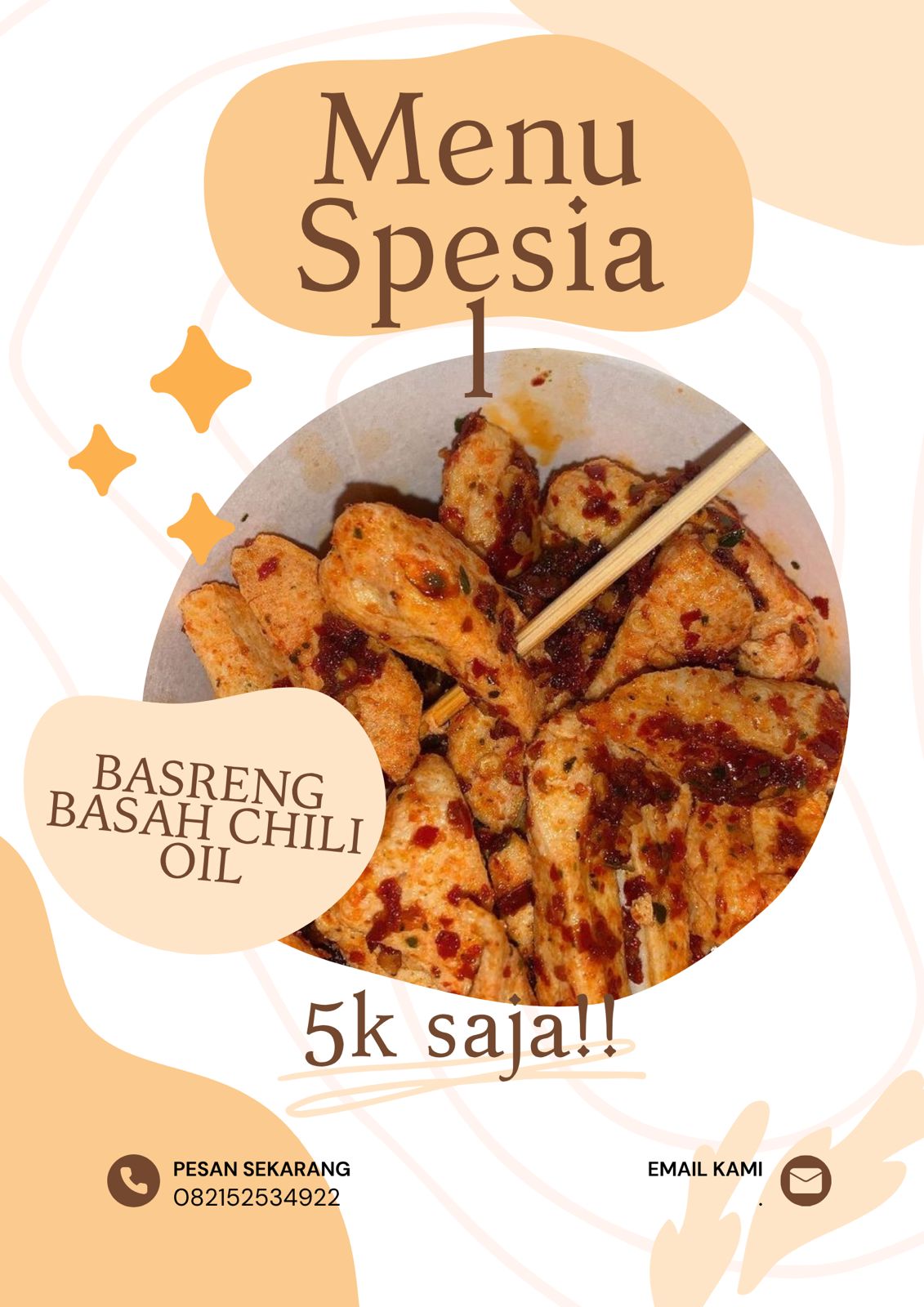 Basreng Basah Chili Oil